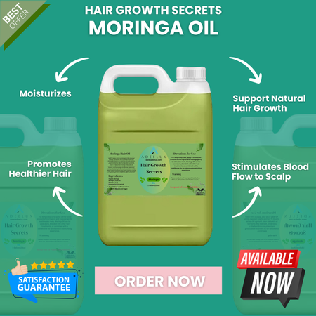 Moringa Hair Growth Oil 1 Gallon