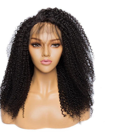 13x4 Afro Kinky Curly Lace Front Human Hair Wigs
