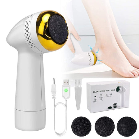 New Electric Pedicure Smooth Machine Callus Remover USB Charge Foot