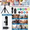 2 in 1 Wireless Lavalier Microphones for iPhone / Android
