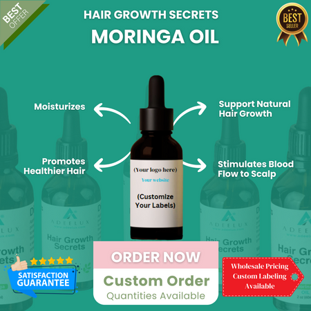 Moringa Hair Oil Hair Growth Secrets (Wholesale Price)