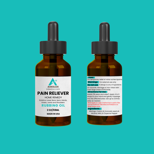 Pain Reliever- Rubbing Oil
